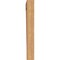 Ekena Millwork Funston Block Smooth Bracket, Western Red Cedar, 5 1/2"W x 36"D x 44"H BKT06X36X44FST05SWR - alternate 2